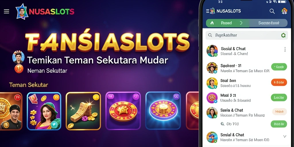Tampilan antarmuka NUSASLOTS yang modern dan ramah pengguna.